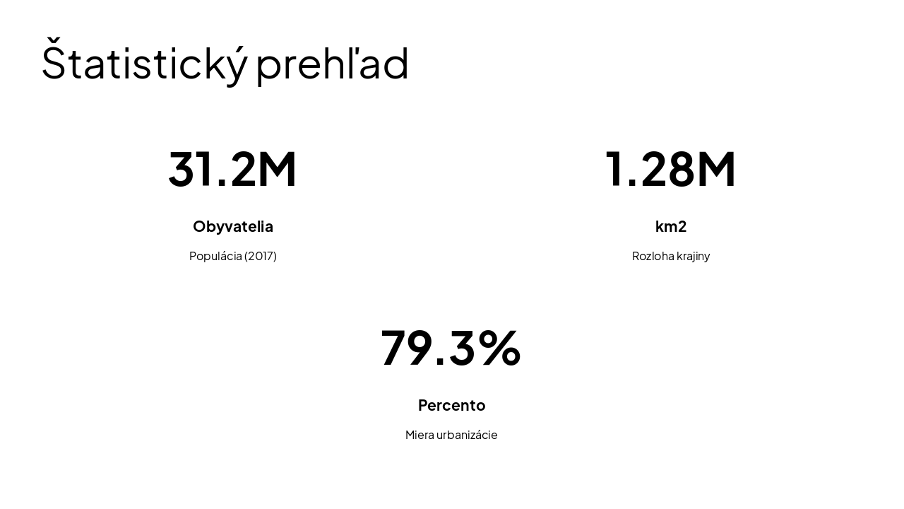 Slide 9 - Štatistický prehľad