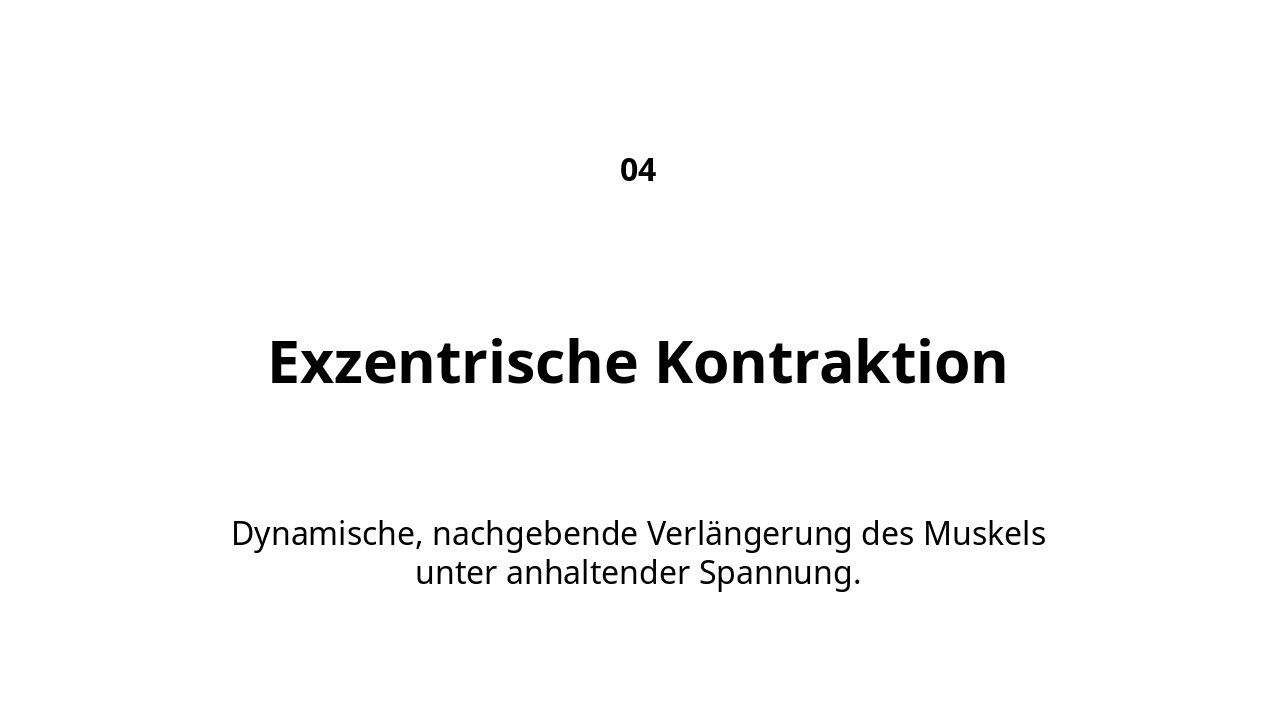 Slide 7 - Exzentrische Kontraktion