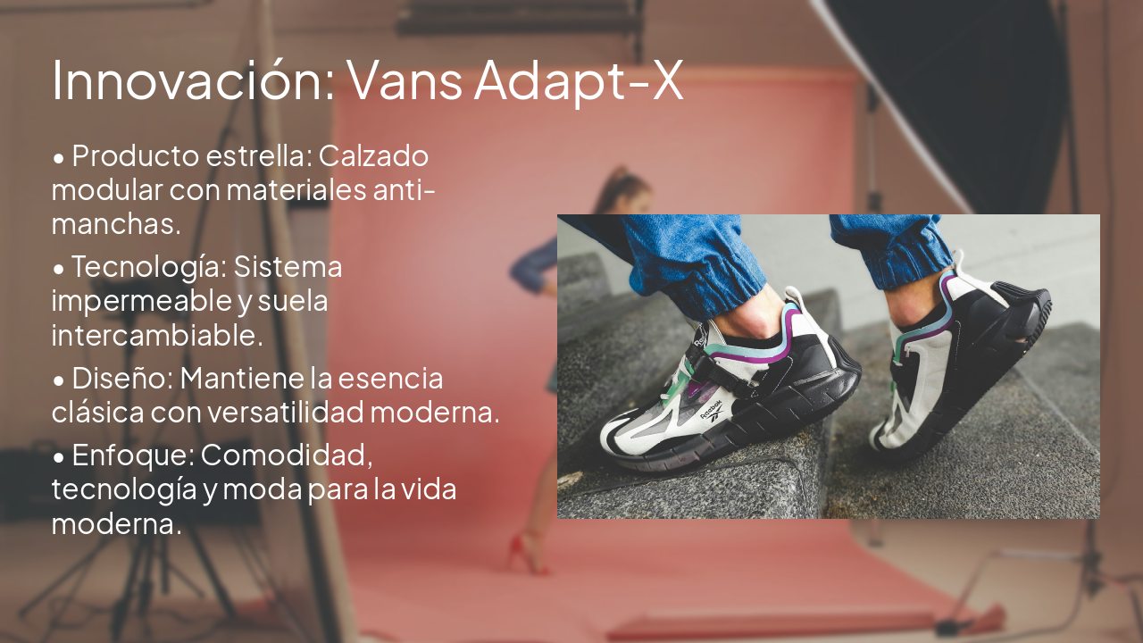 Slide 6 - Innovación: Vans Adapt-X