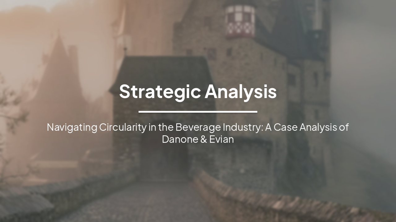 Slide 1 - Strategic Analysis