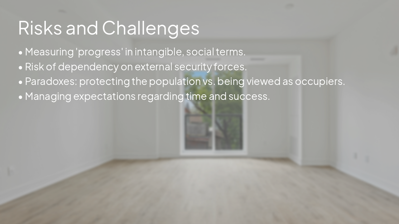 Slide 11 - Risks and Challenges