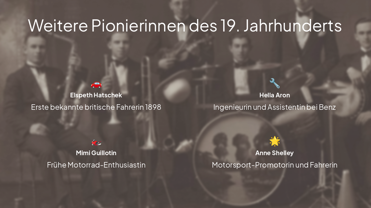Slide 7 - Weitere Pionierinnen des 19. Jahrhunderts