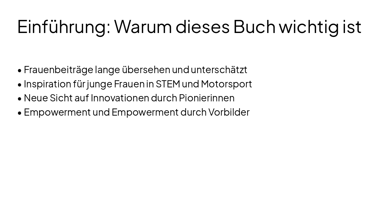 Slide 2 - Einführung: Warum dieses Buch wichtig ist