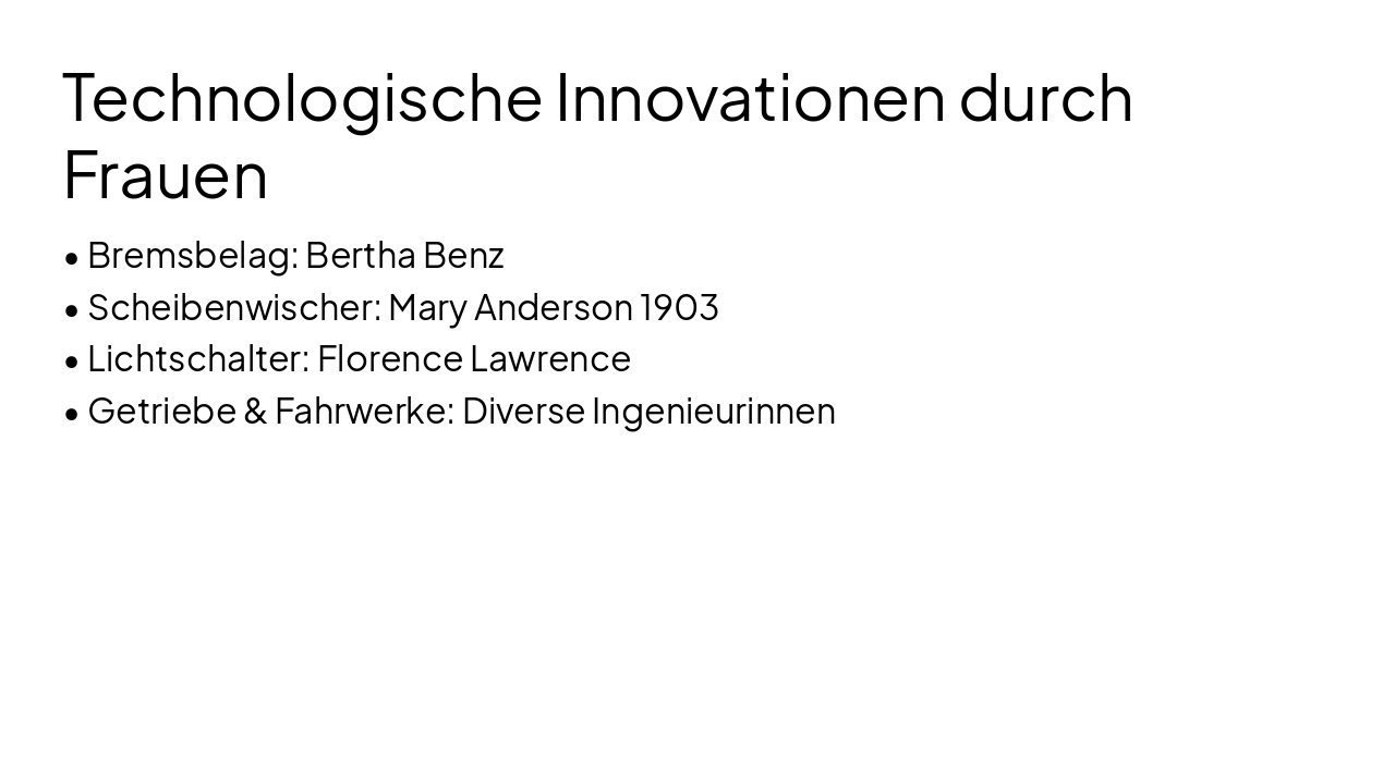 Slide 15 - Technologische Innovationen durch Frauen