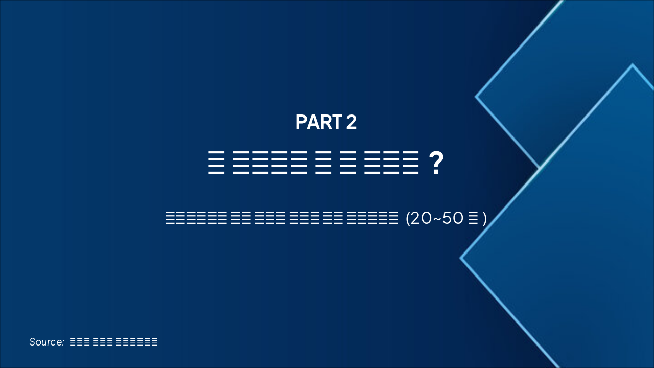Slide 6 - PART 2. 왜 주사기를 들 수 없는가? (20~50분)