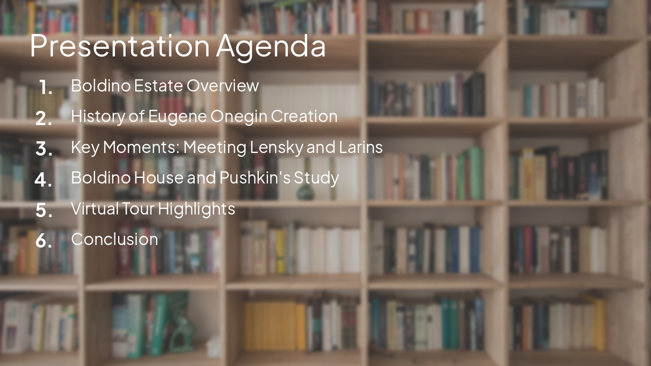 Slide 2 - Presentation Agenda