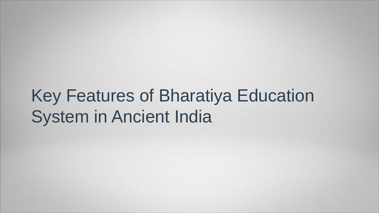 Key Features of Ancient BES