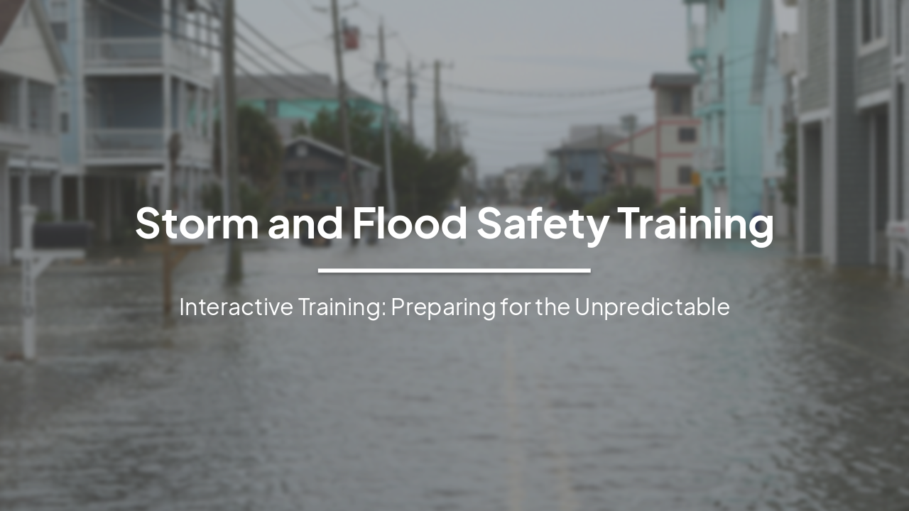 Storm and Flood Safety Essentials