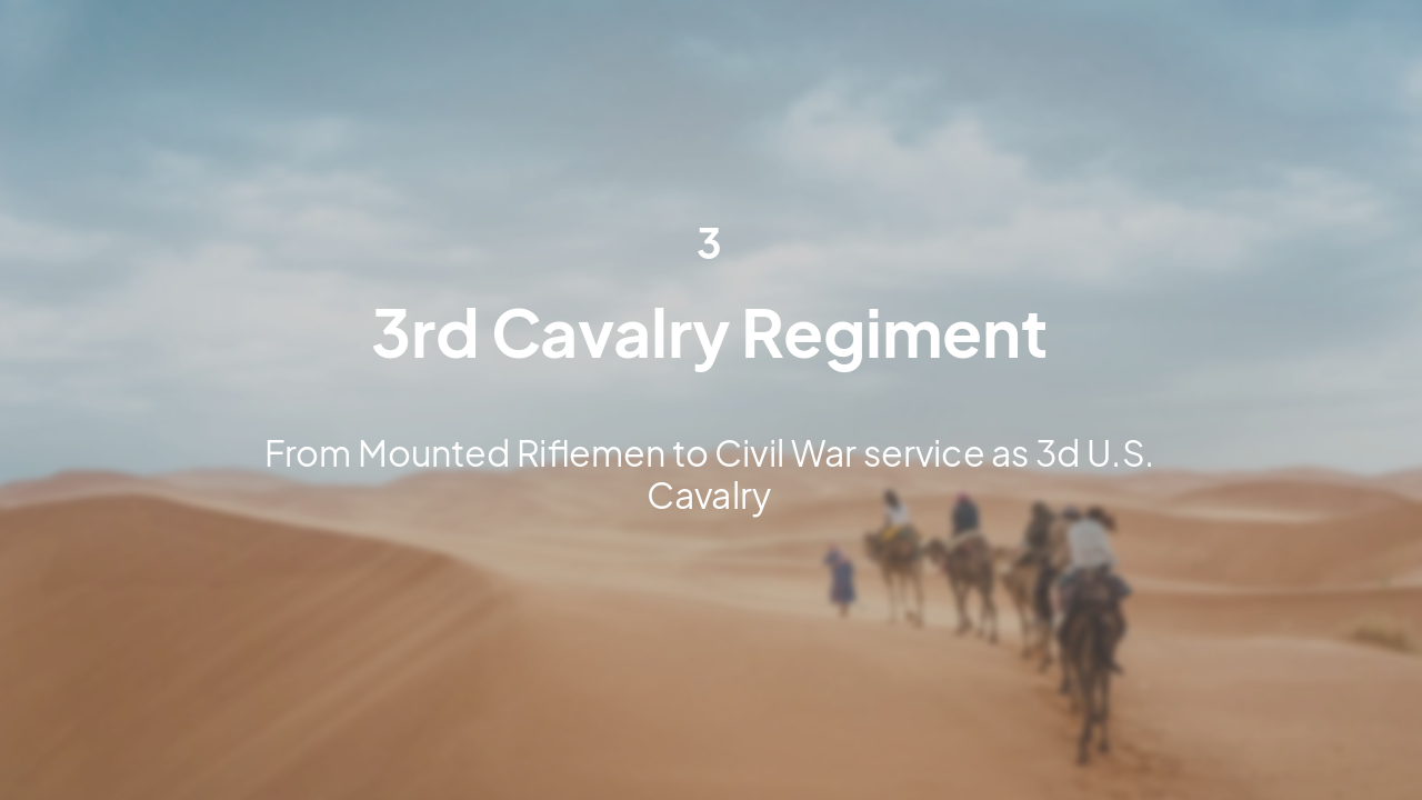 Slide 8 - 3rd Cavalry Regiment