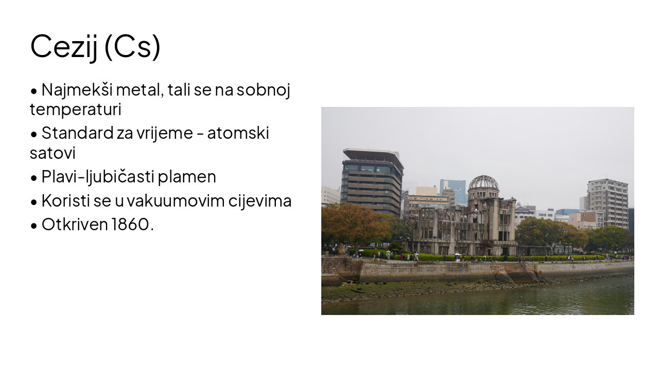 Slide 8 - Cezij (Cs)