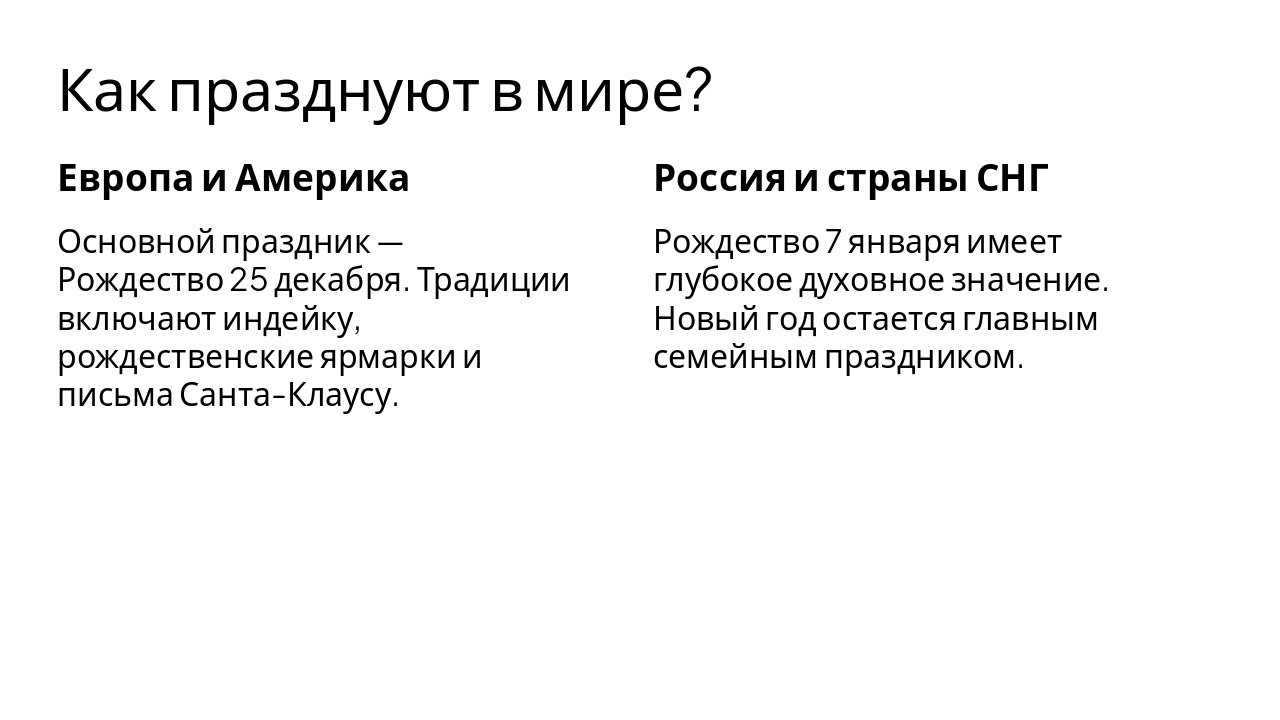 Slide 6 - Как празднуют в мире?