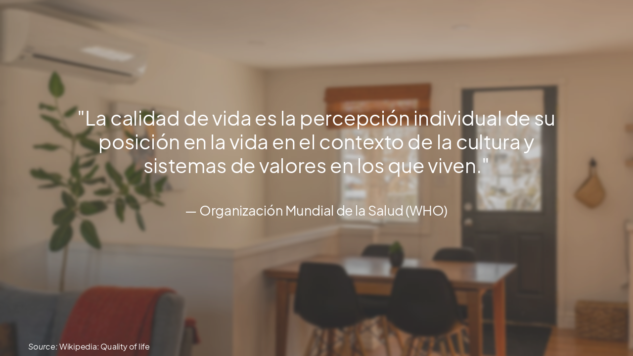 Slide 12 - Calidad de Vida