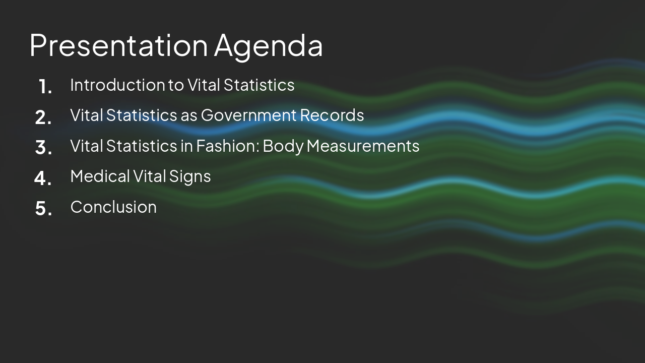 Slide 2 - Presentation Agenda