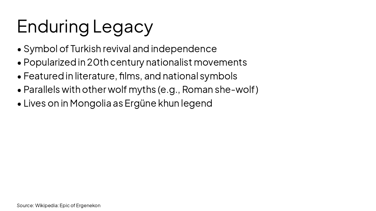 Slide 10 - Enduring Legacy