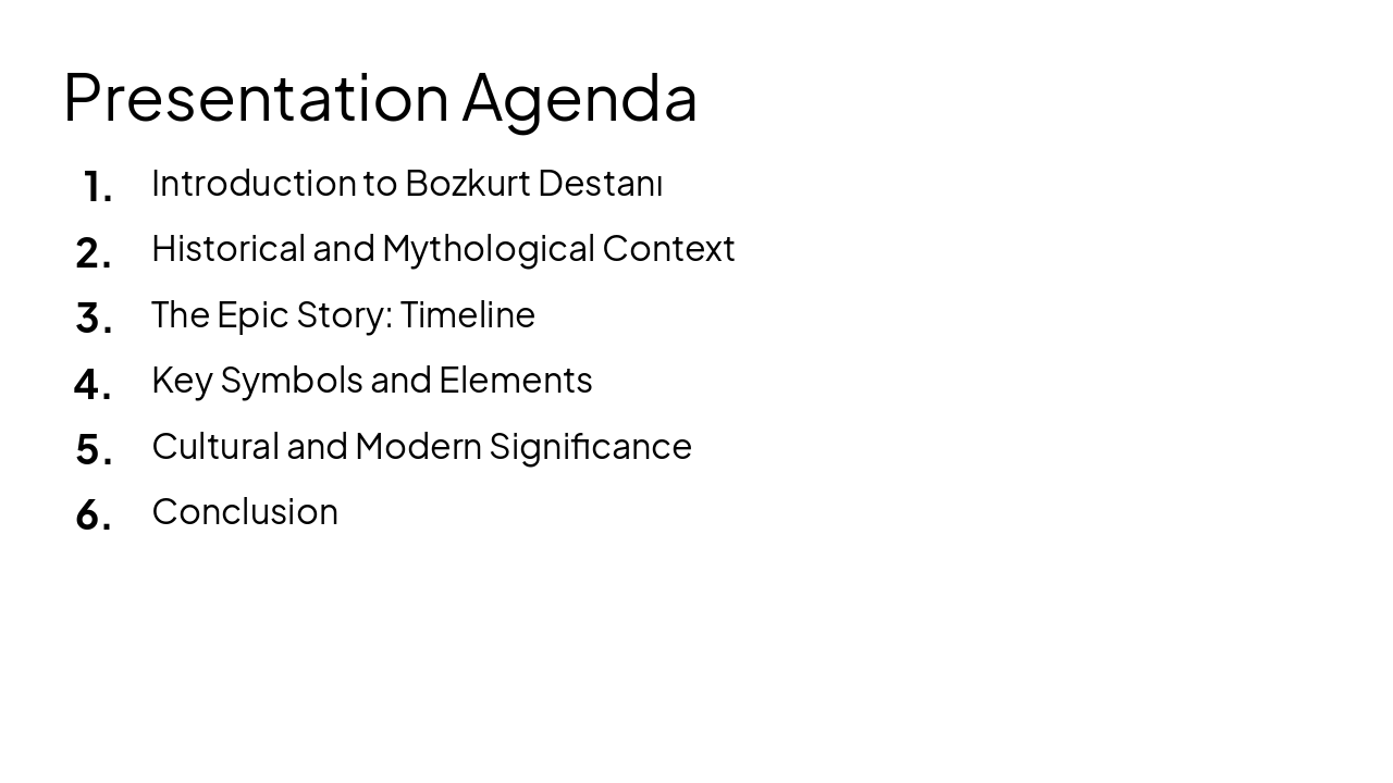 Slide 2 - Presentation Agenda