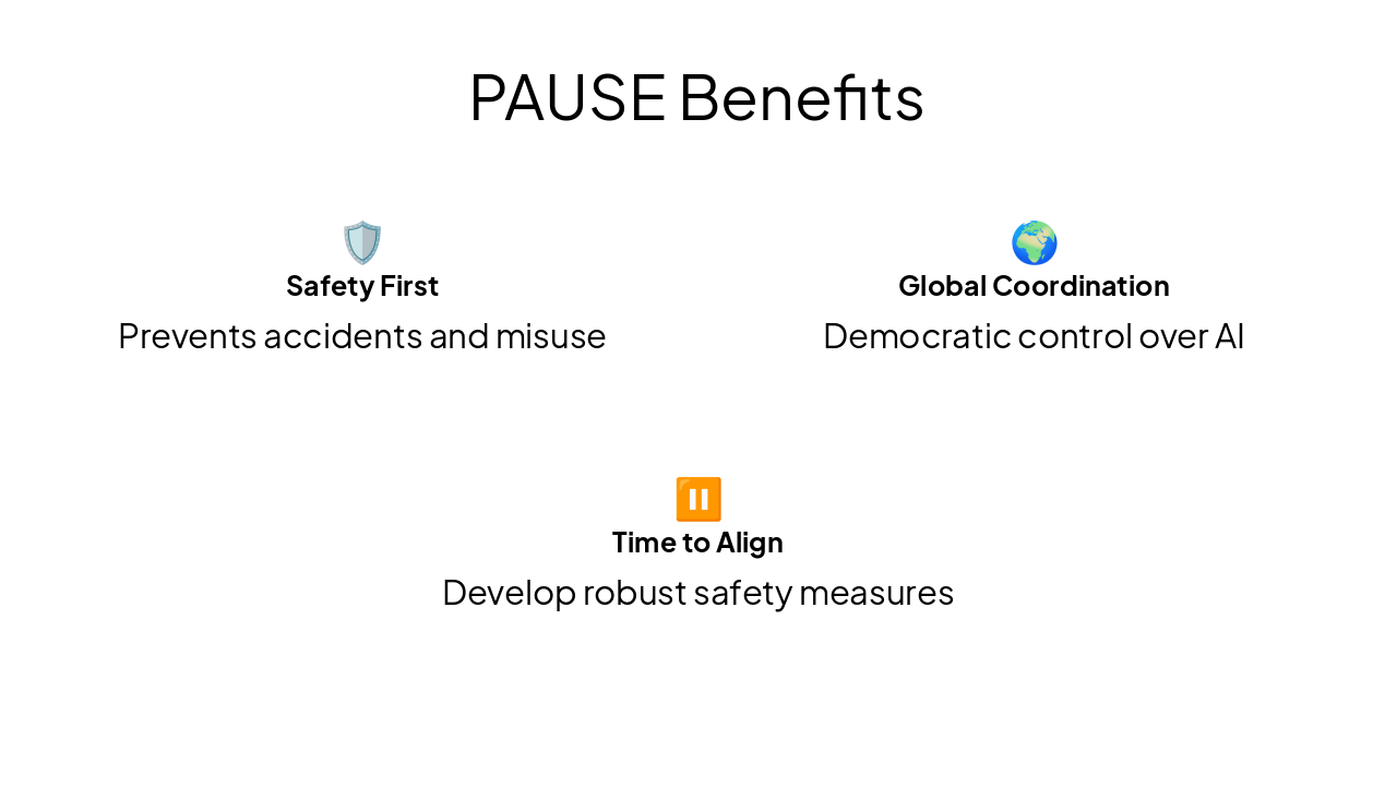 Slide 43 - PAUSE Benefits