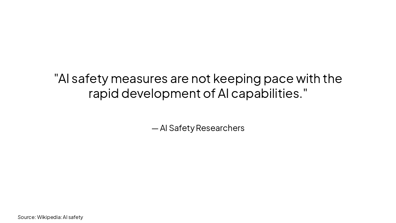 Slide 15 - A Critical Concern