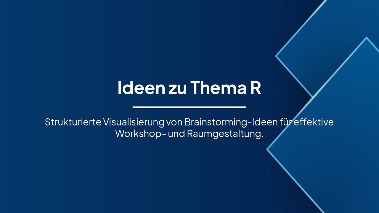 Ideenstruktur zu Thema R (24 chars)