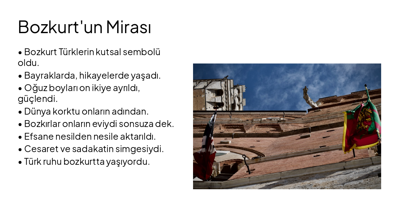 Slide 13 - Bozkurt'un Mirası