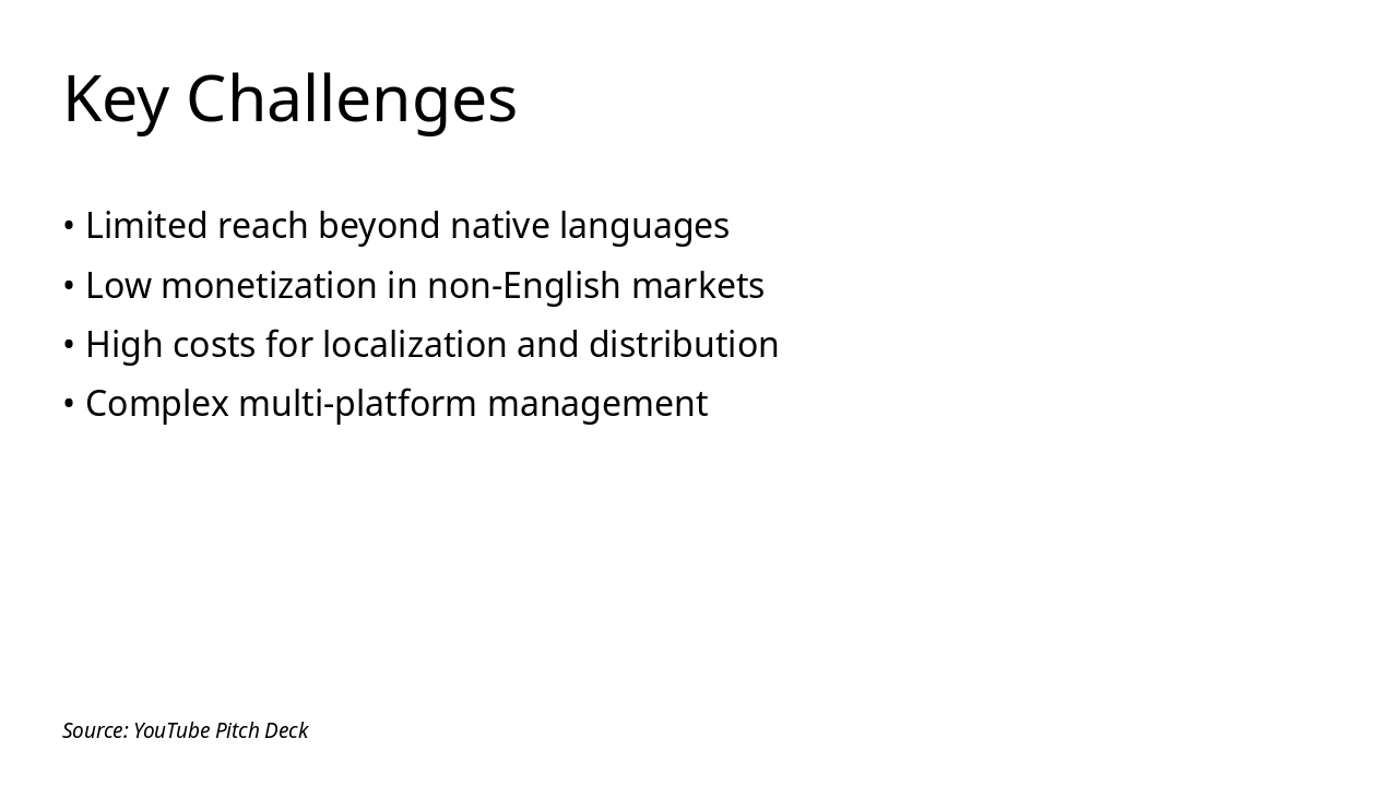 Slide 4 - Key Challenges