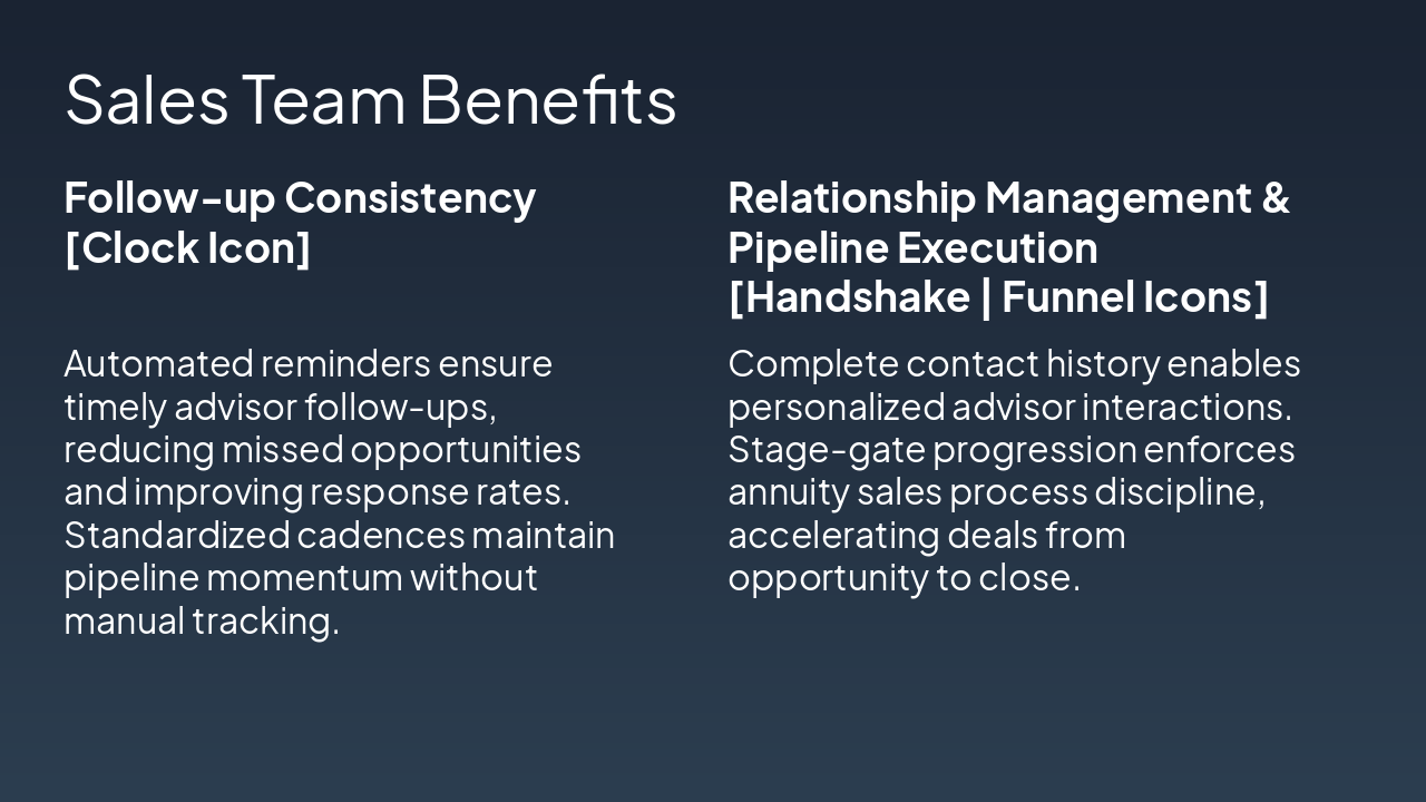 Slide 7 - Sales Team Benefits