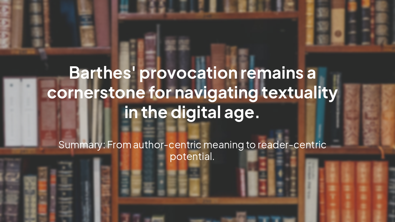 Slide 14 - Conclusion