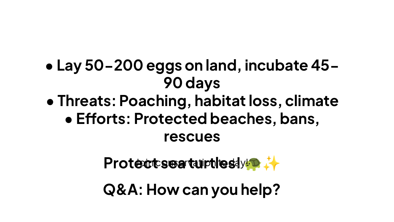 Slide 6 - Reproduction & Conservation