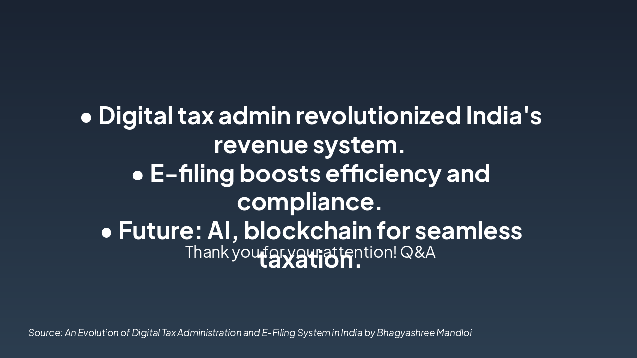 Slide 10 - Conclusion