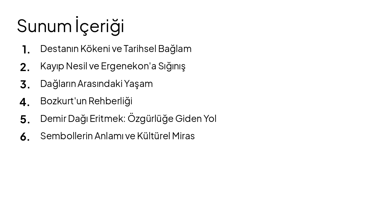 Slide 2 - Sunum İçeriği