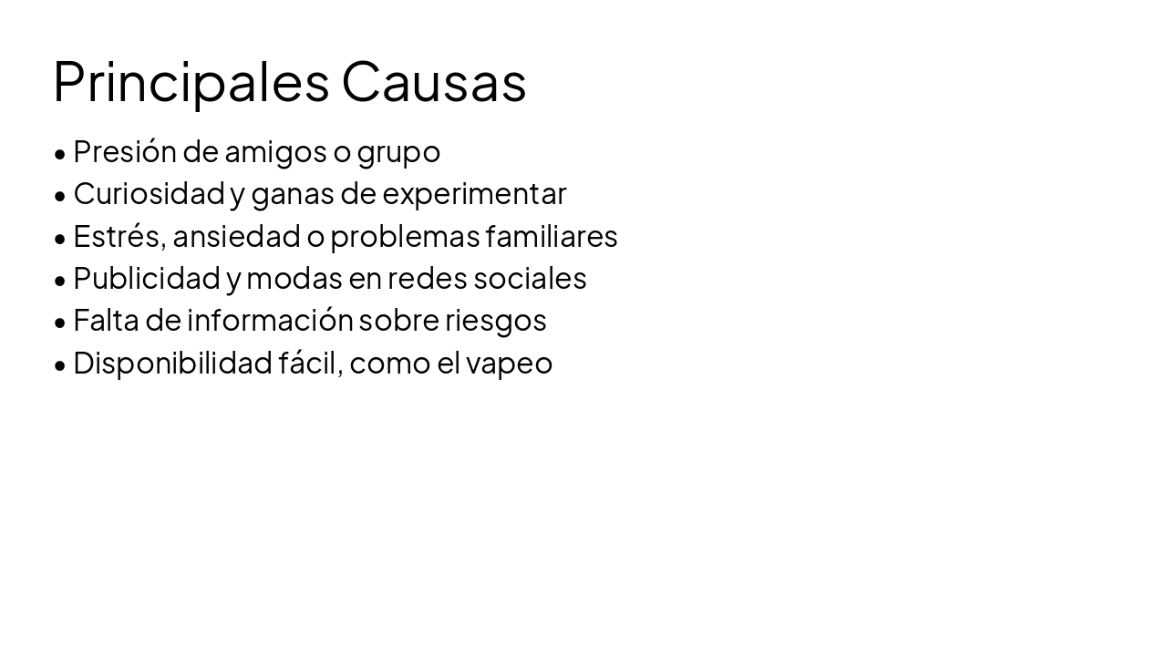 Slide 7 - Principales Causas