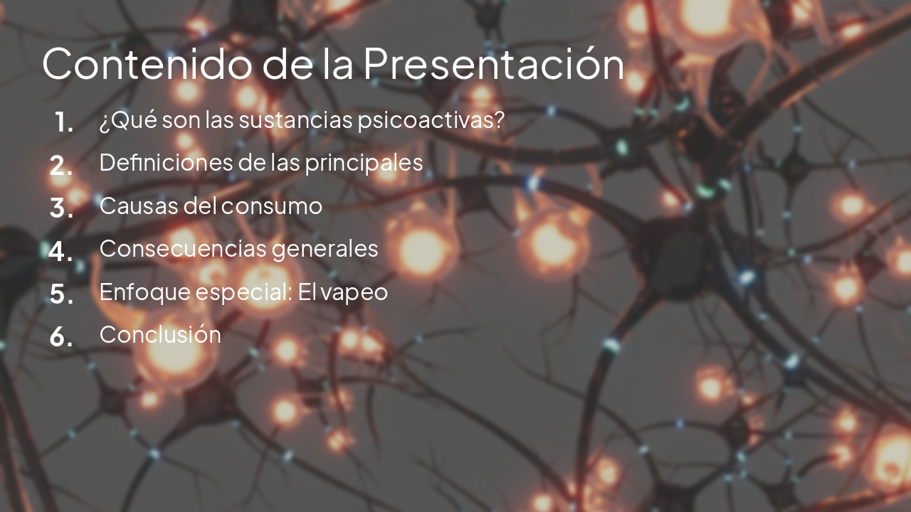 Slide 2 - Contenido de la Presentación