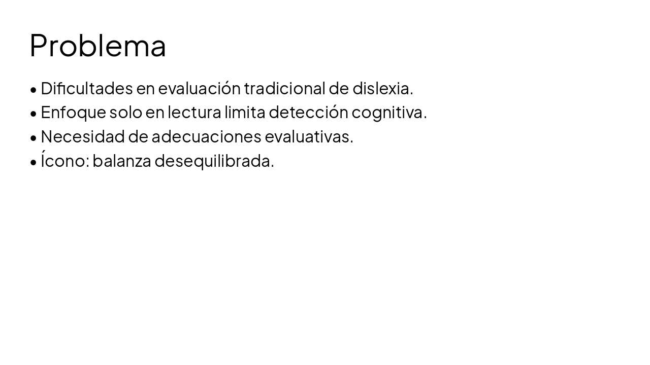 Slide 2 - Problema