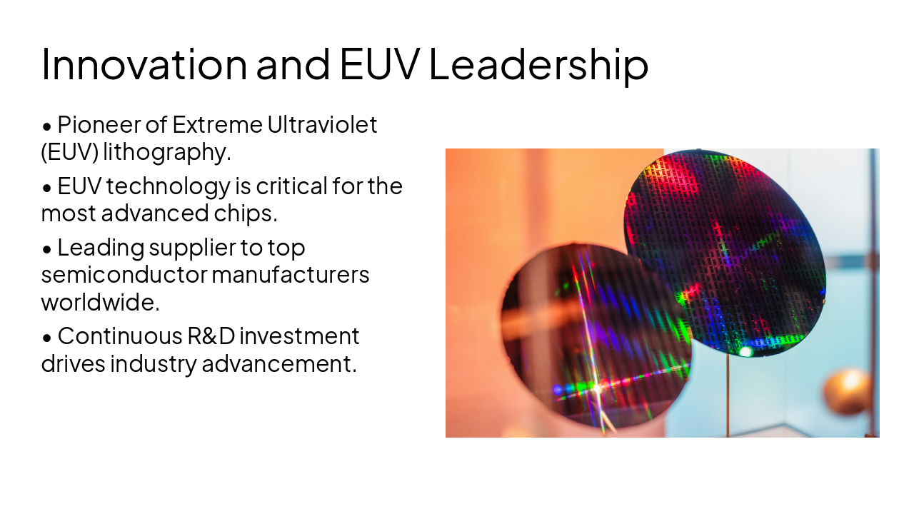 Slide 5 - Innovation and EUV Leadership