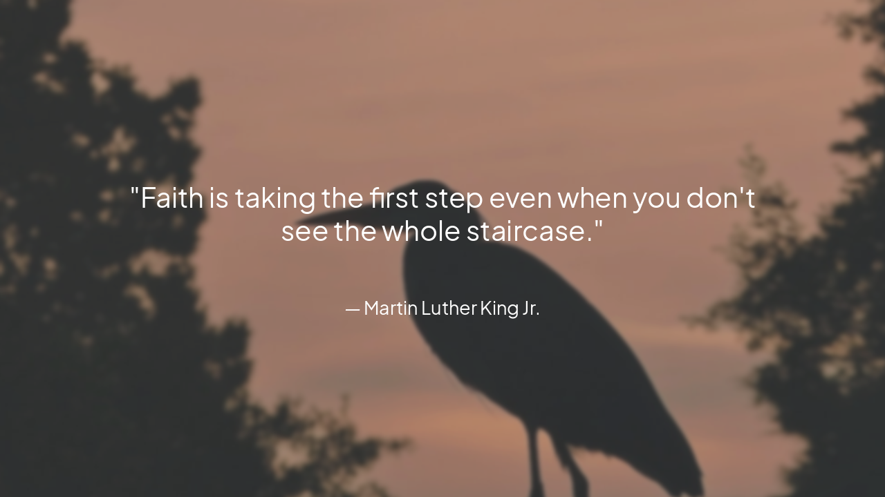 Slide 8 - Inspiring Words on Faith
