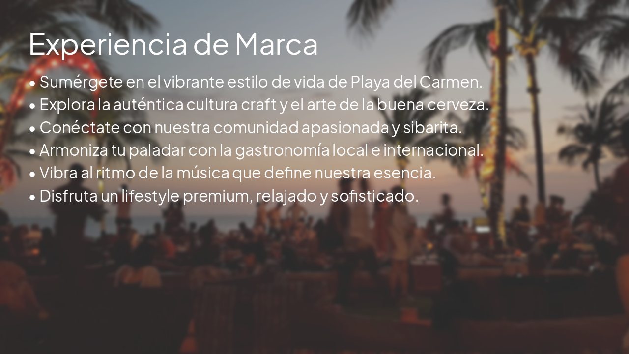 Slide 11 - Experiencia de Marca