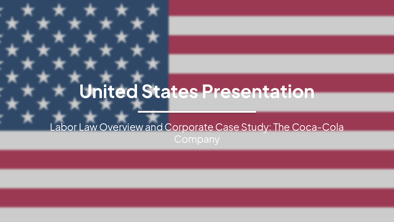 Slide 1 - United States Presentation