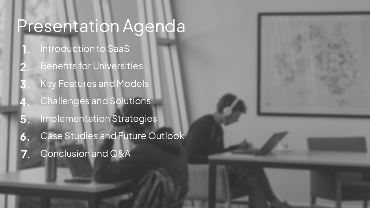 Slide 4 - Presentation Agenda