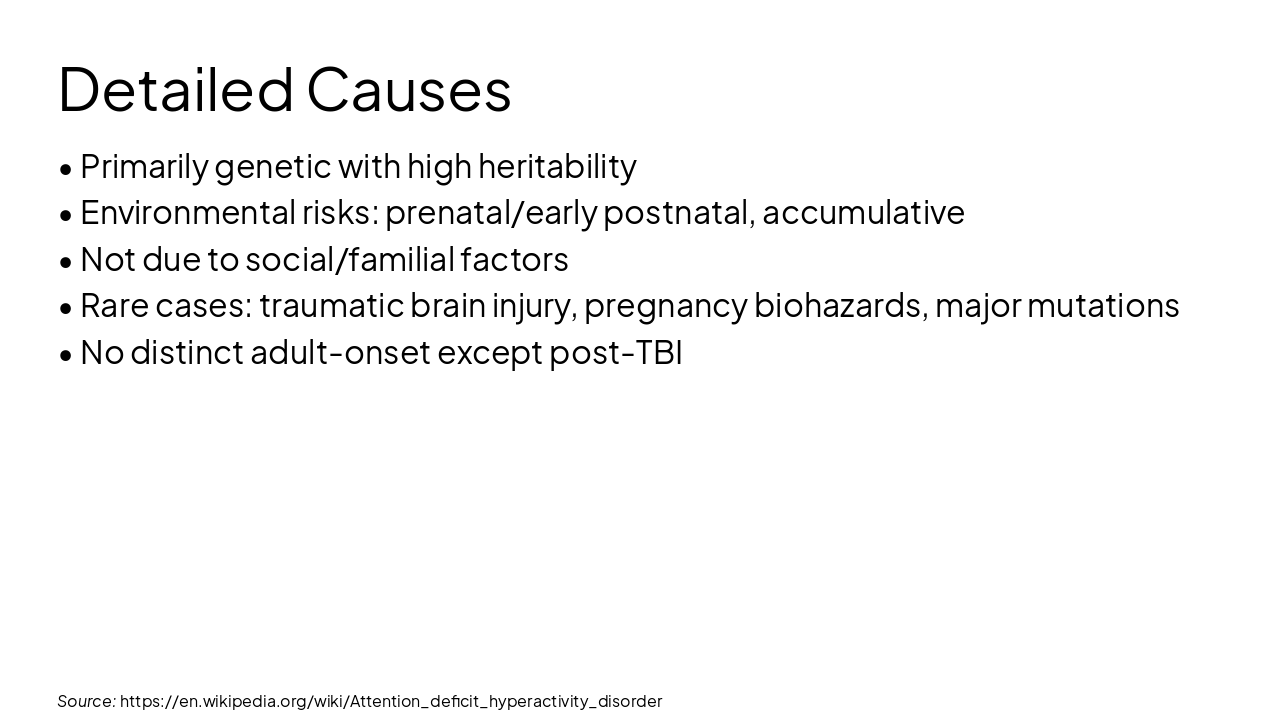 Slide 10 - Detailed Causes