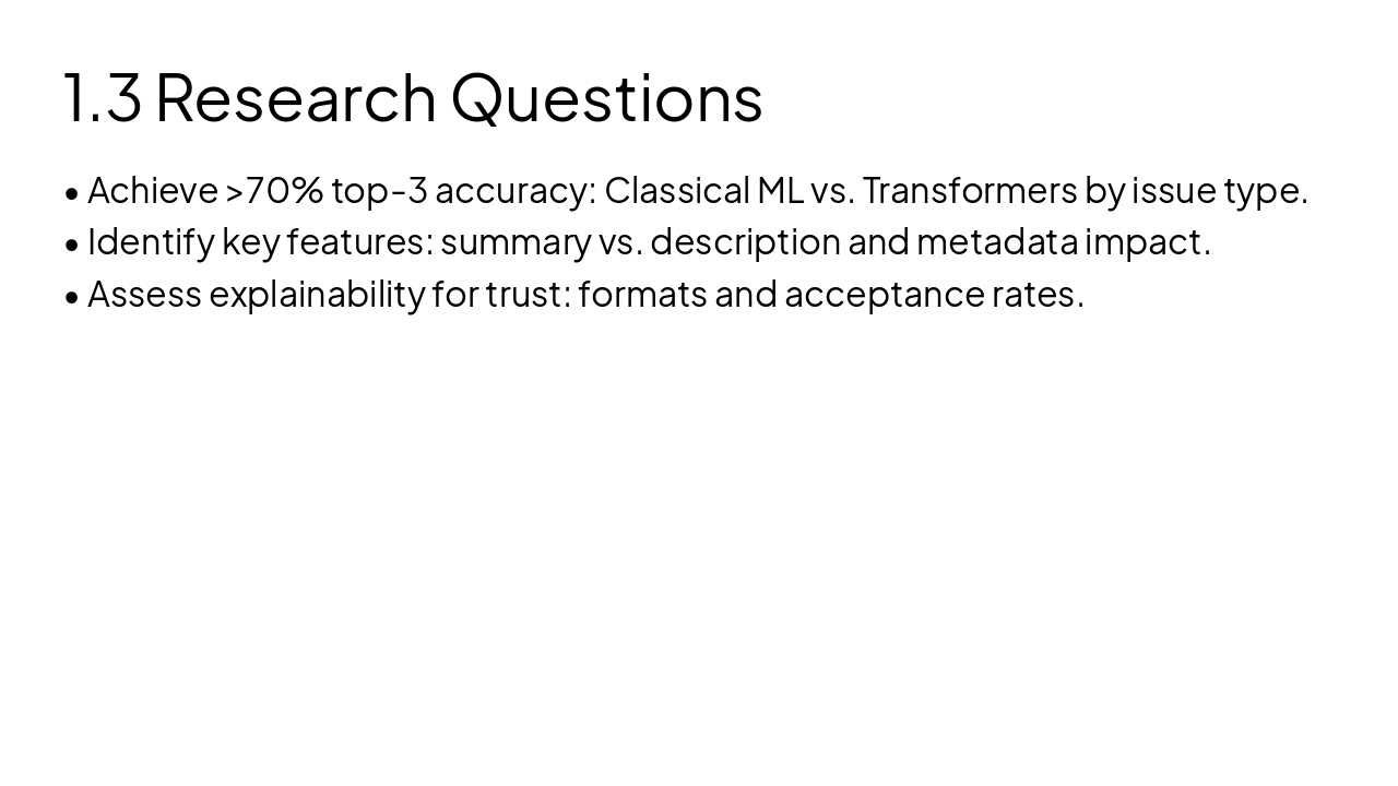 Slide 6 - 1.3 Research Questions