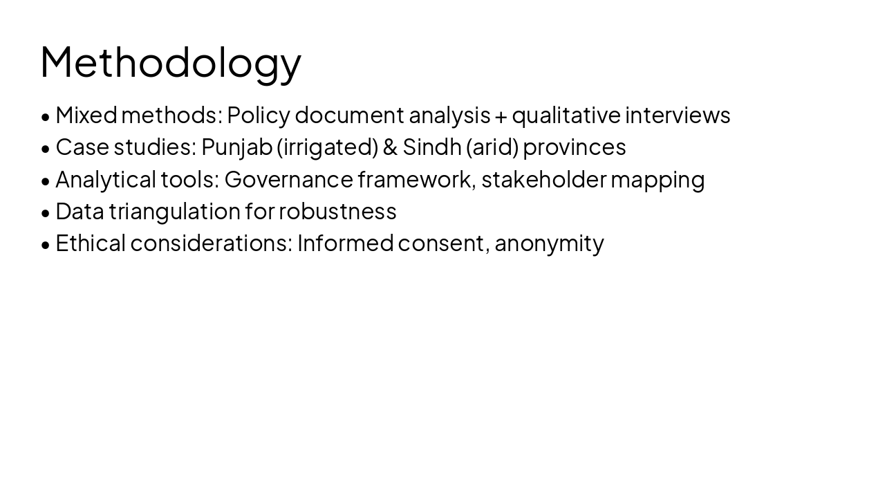 Slide 7 - Methodology