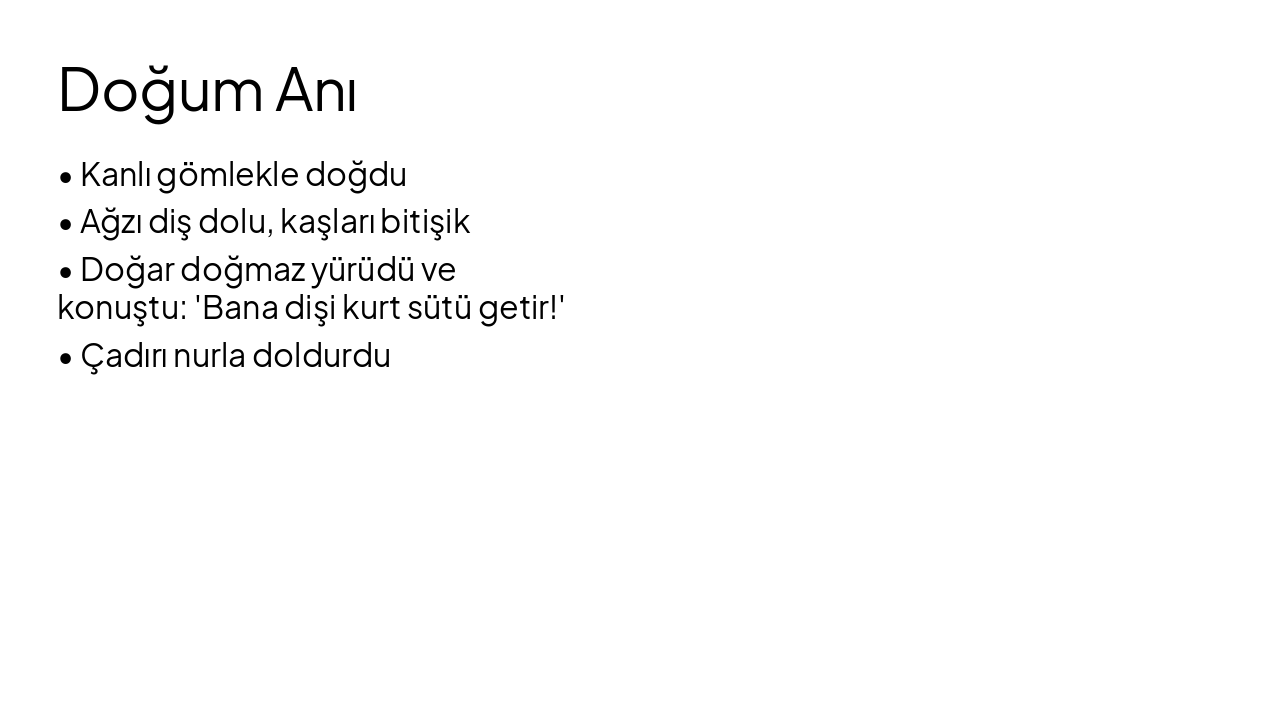 Slide 3 - Doğum Anı