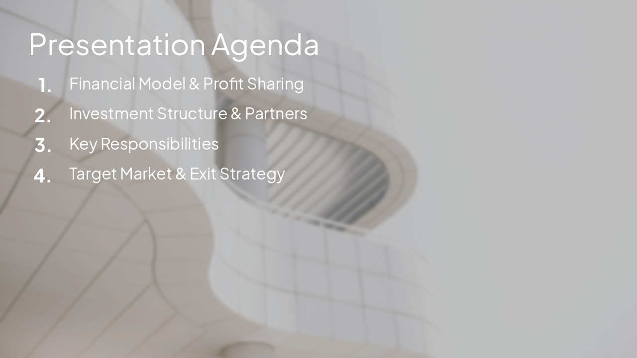 Slide 2 - Presentation Agenda