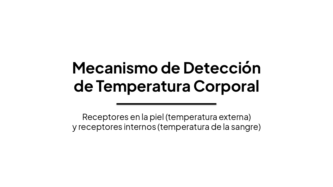Slide 1 - Mecanismo de Detección
de Temperatura Corporal
