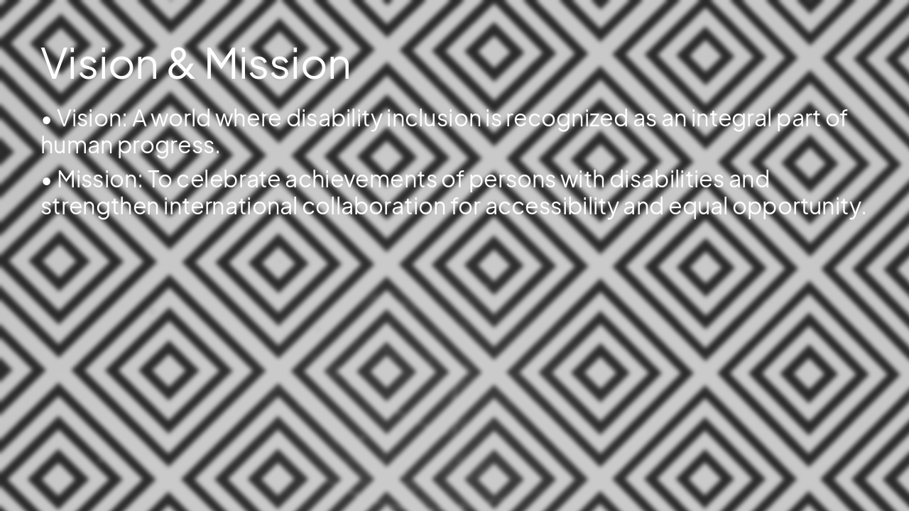 Slide 3 - Vision & Mission