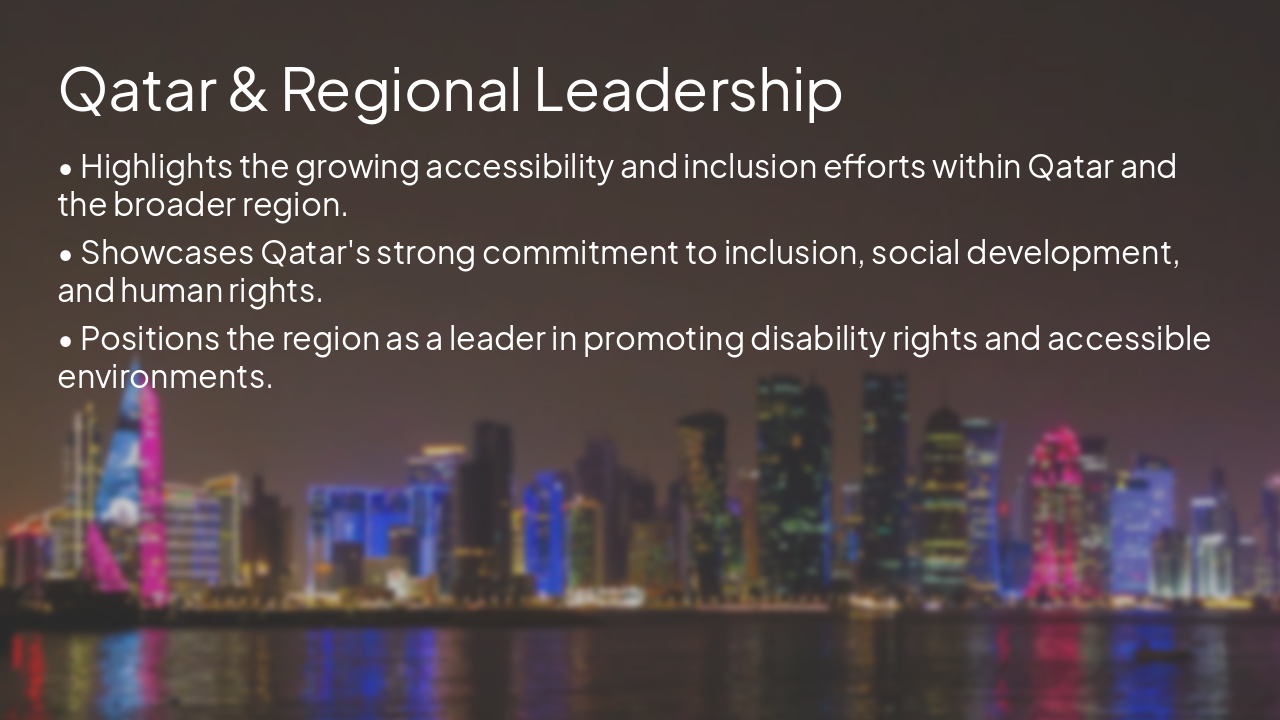Slide 12 - Qatar & Regional Leadership