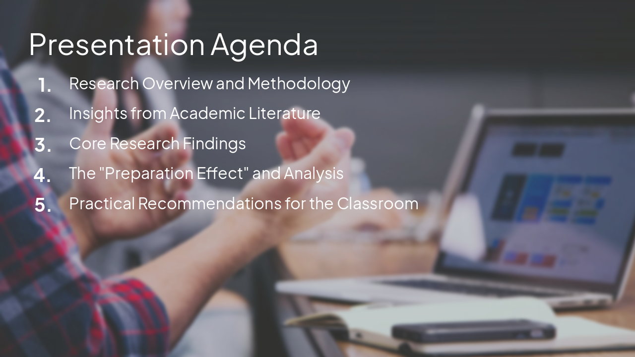 Slide 2 - Presentation Agenda