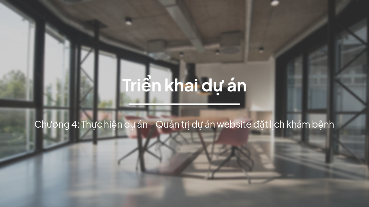 Slide 2 - Triển khai dự án
