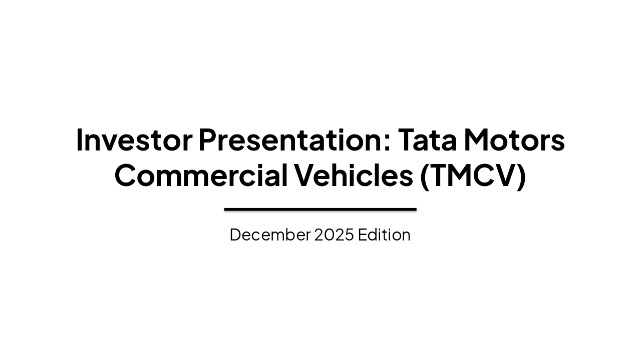 TMCV: CV Upswing & IVECO Edge (28 chars)