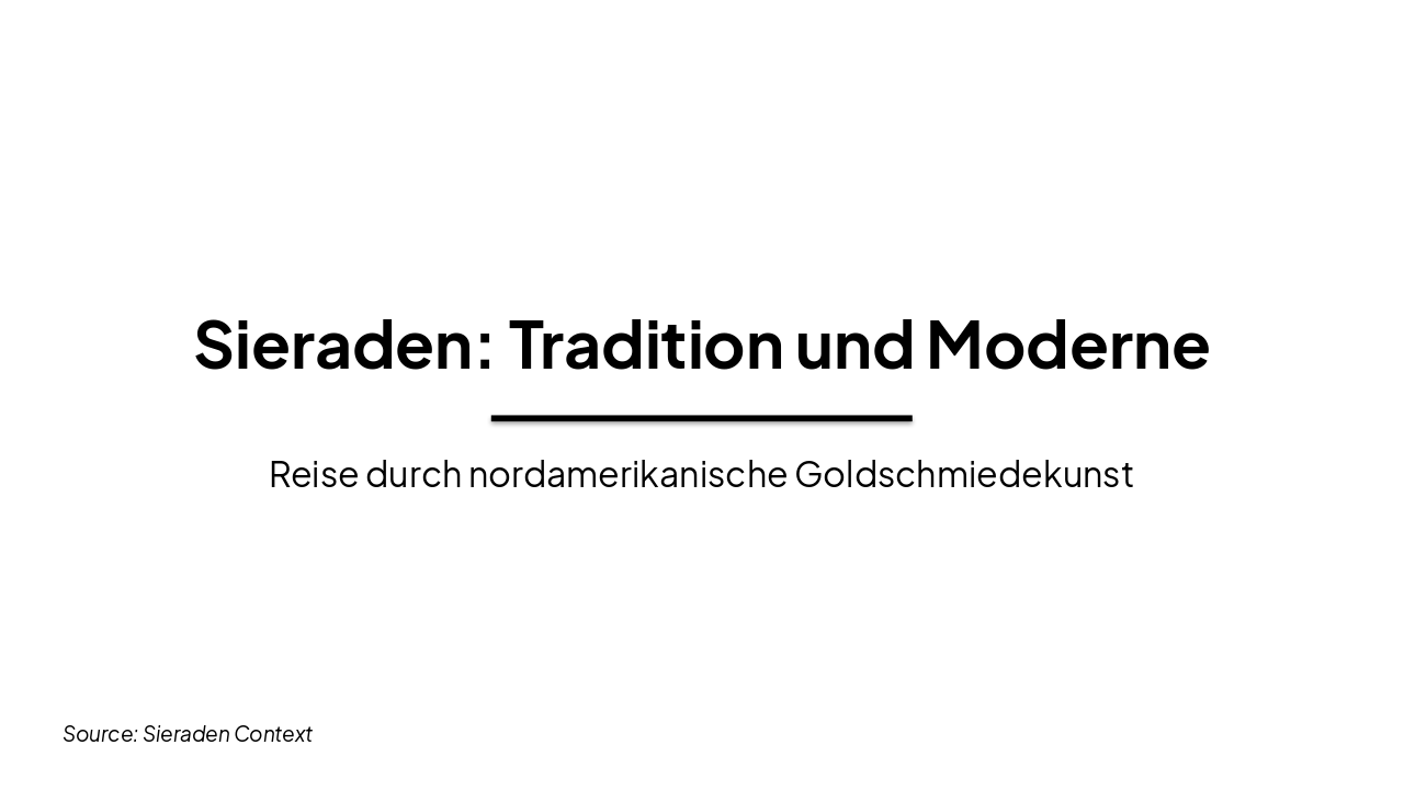 SNAG: Tradition & Moderne in der Schmuckkunst