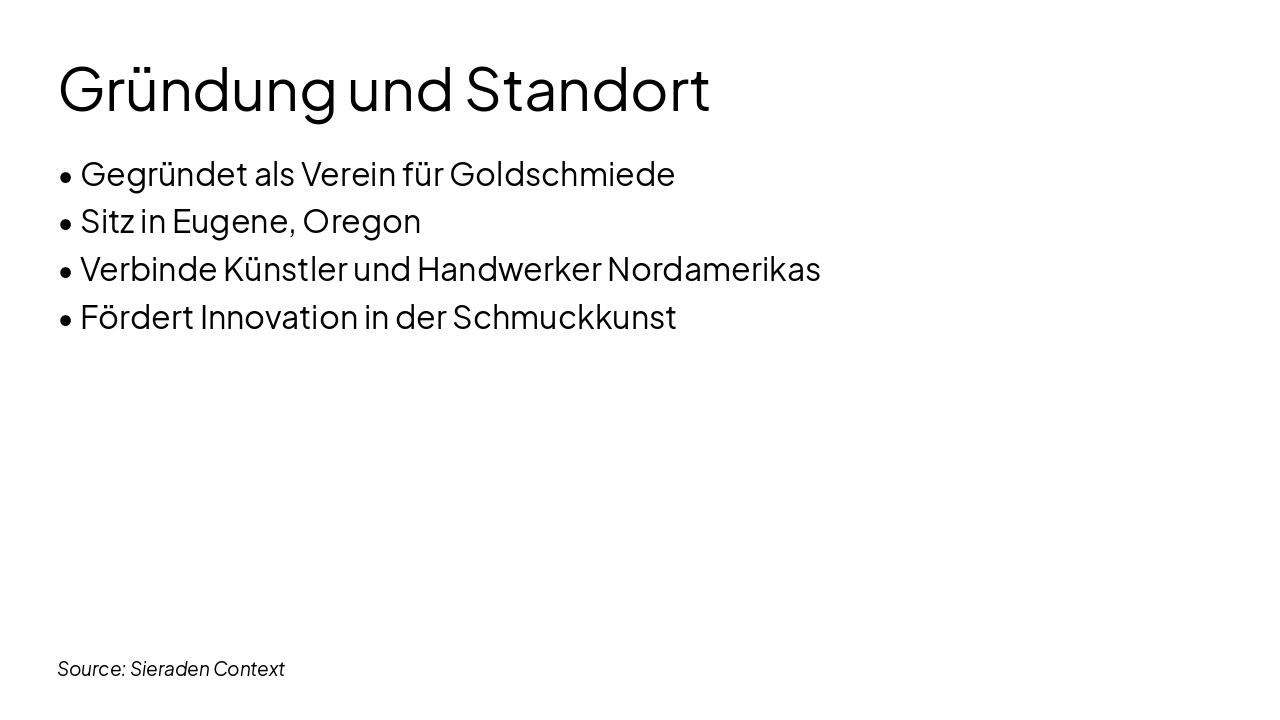 Slide 4 - Gründung und Standort
